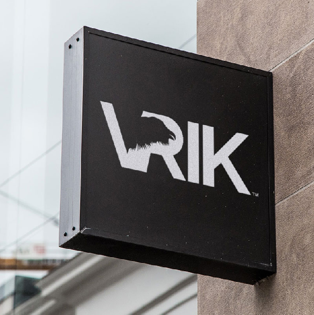 VRIK wallsign